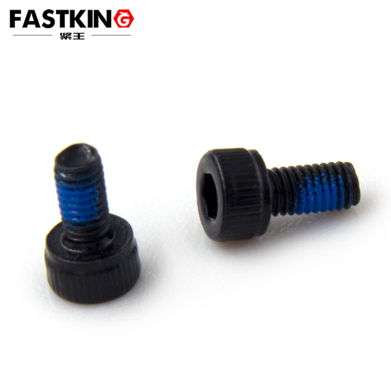 Black zinc Hex socket head cap screws fully threaded 12.9